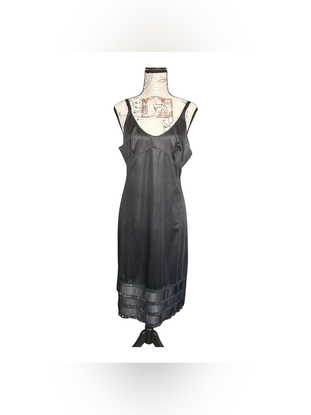 Vintage Sears Doesn’t Slip No Cling full length dress slip size 36